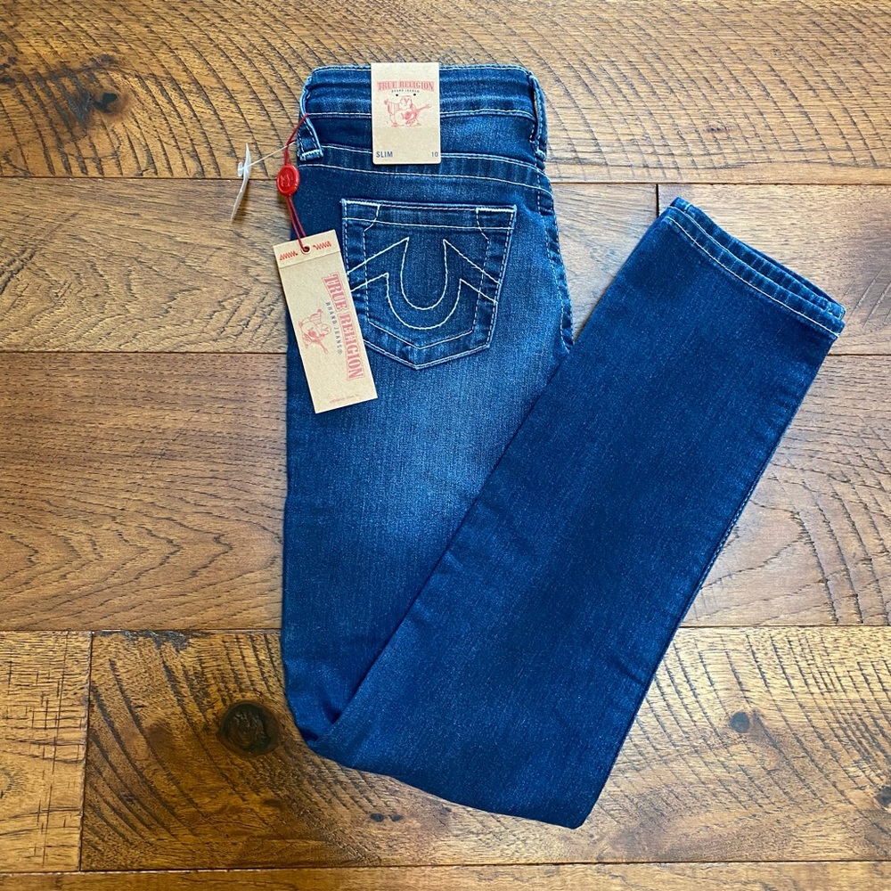 Boys True religion Size 10 slim jeans